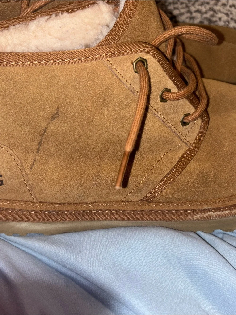 UGG Men's Chukka Suede Boots in Chestnut